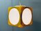 Space Age Model Dice Ceiling Lamp in Yellow by Lars Schöler for Hoyrup Lamper, 1970s 8