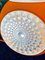 Vintage Yellow Orange UFO Ceiling Lamp in Plastic from Massive Lighting, 1970s, Image 11