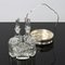 Menage Set aus Silberteller und Kristallglas von Quist, 1950er 3