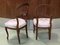 Late-19th Century Napoleon III Mahogany Side Chairs, Set of 2 4