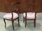 Late-19th Century Napoleon III Mahogany Side Chairs, Set of 2, Image 4