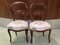 Late-19th Century Napoleon III Mahogany Side Chairs, Set of 2 3