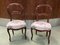 Late-19th Century Napoleon III Mahogany Side Chairs, Set of 2 1