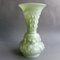 Grand Vase Art Nouveau en Verre Vert Clair, France, 1900s 6