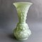 Large French Art Nouveau Light Green Glass Vase, 1900s 6