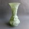 Large French Art Nouveau Light Green Glass Vase, 1900s 1