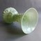 Large French Art Nouveau Light Green Glass Vase, 1900s 4