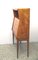 Mid-Century Barschrank aus Holz mit handbemalter Dekoration, 1950er 9