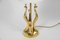Lampada da tavolo in bronzo di Riccardo Scarpa, anni '50, Immagine 4