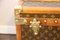 Stenciled Monogram Cabin Steamer Trunk from Louis Vuitton, 1930s, Image 10