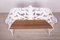 Swedish Garden Bench in Cast Iron from Melins, 1950s 5