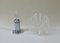Kleine verchromte Mid-Century Tischlampe aus Acrylglas von Paul Secon für Sompex 11