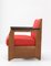 Oak Art Deco Hague School Lounge Chairs by Henk Wouda for Pander, 1924, Set of 2 4