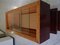 Rosewood & Birdseye Maple Bar Cabinet with Top Display Case, 1930s 10