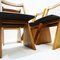 Church Pew Style Oak Dining Chairs by Erik Deforce, 1990s, Set of 6 7