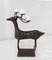 Mid-Century French Iron Deer Candleholder, 1960s 2