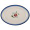 Large Antique Oval Dish in Hand-Painted Porcelain from Royal Copenhagen, 1936, Image 1