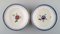 Antique Deep Plates in Hand-Painted Porcelain from Royal Copenhagen, Set of 4, Image 2
