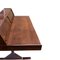 Italian Rosewood Writing Desk by Gianfranco Frattini for Bernini, 1950s 4