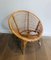 Vintage French Armchairs in Rattan, 1970s, Set of 2 5