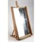 Mirror with Wooden Shelf, 1940s, Image 1