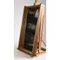 Espejo con estante de madera, años 40, Imagen 3