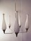 Vintage Chandelier with 5 Lights by Oscar Torlasco 1