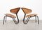 Mid-Century 568 Lounge Chairs by Dirk van Sliedregt for Gebroeders Jonkers Noordwolde, Set of 2 1