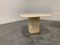 Vintage Travertine Coffee Table and Side Tables, 1980s, Set of 3 3