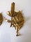 Mid-Century Golden Leaf Sconces, Set of 2, Image 11