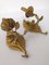 Mid-Century Golden Leaf Sconces, Set of 2 9