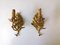 Mid-Century Golden Leaf Sconces, Set of 2, Image 2