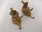 Mid-Century Golden Leaf Sconces, Set of 2 8