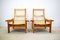 Italian Wooden Lounge Chairs, 1970s, Set of 2 4