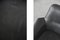 Sedie girevoli Mid-Century moderne in pelle nera di Ire Mobler AB, Scandinavia, anni '60, set di 2, Immagine 6