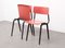 Set of Mid-Century Theatre Revolt Foldable Chairs by Friso Kramer for Ahrend De Cirkel 6