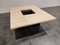 Vintage Travertine Hidden Bar Coffee Table, 1970s 5