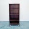 Vintage Brown Teak 4-Shelf Bookcase, 1970s, Image 1