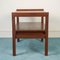 Braune Vintage Teak Couchtische mit Schubladen, 1970er, 2er Set 11