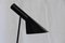Lampada da terra AJ Visor vintage nera di Arne Jacobsen per Louis Poulsen, Immagine 3