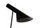 Lampada da terra AJ Visor vintage nera di Arne Jacobsen per Louis Poulsen, Immagine 2