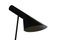 Schwarze Vintage AJ Visor Stehlampe von Arne Jacobsen für Louis Poulsen 2