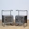 Mid-Century Iron Nightstands, Set of 2 1