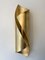 Gold Leaf Metal Sconces, 1980s, Set of 2, Image 10