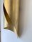 Gold Leaf Metal Sconces, 1980s, Set of 2 6