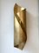 Gold Leaf Metal Sconces, 1980s, Set of 2, Image 7