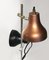 Mid-Century Black Copper Spotlight Floor Lamp 8