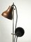 Mid-Century Black Copper Spotlight Floor Lamp 5