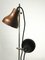 Mid-Century Black Copper Spotlight Floor Lamp, Image 5