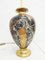 Lámpara de mesa italiana vintage grande con base de porcelana de Paolo Marioni para Marioni, Imagen 6